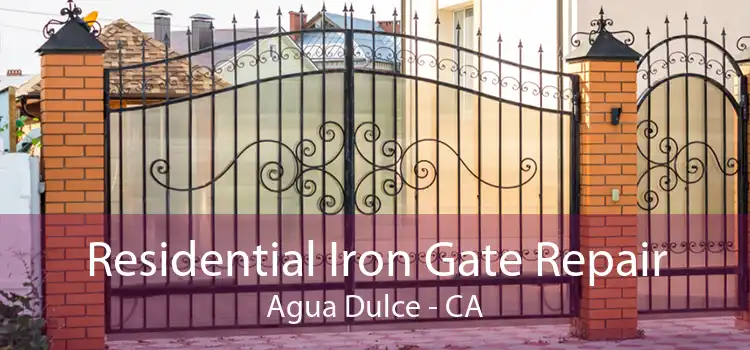 Residential Iron Gate Repair Agua Dulce - CA