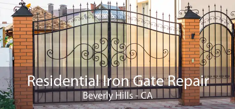 Residential Iron Gate Repair Beverly Hills - CA