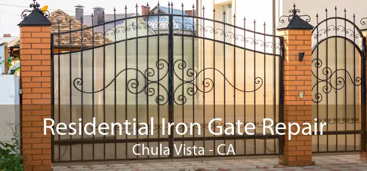 Residential Iron Gate Repair Chula Vista - CA